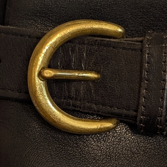 🇺🇸COACH Vtg Belted Pouch crossbody Bag - Picture 12 of 15